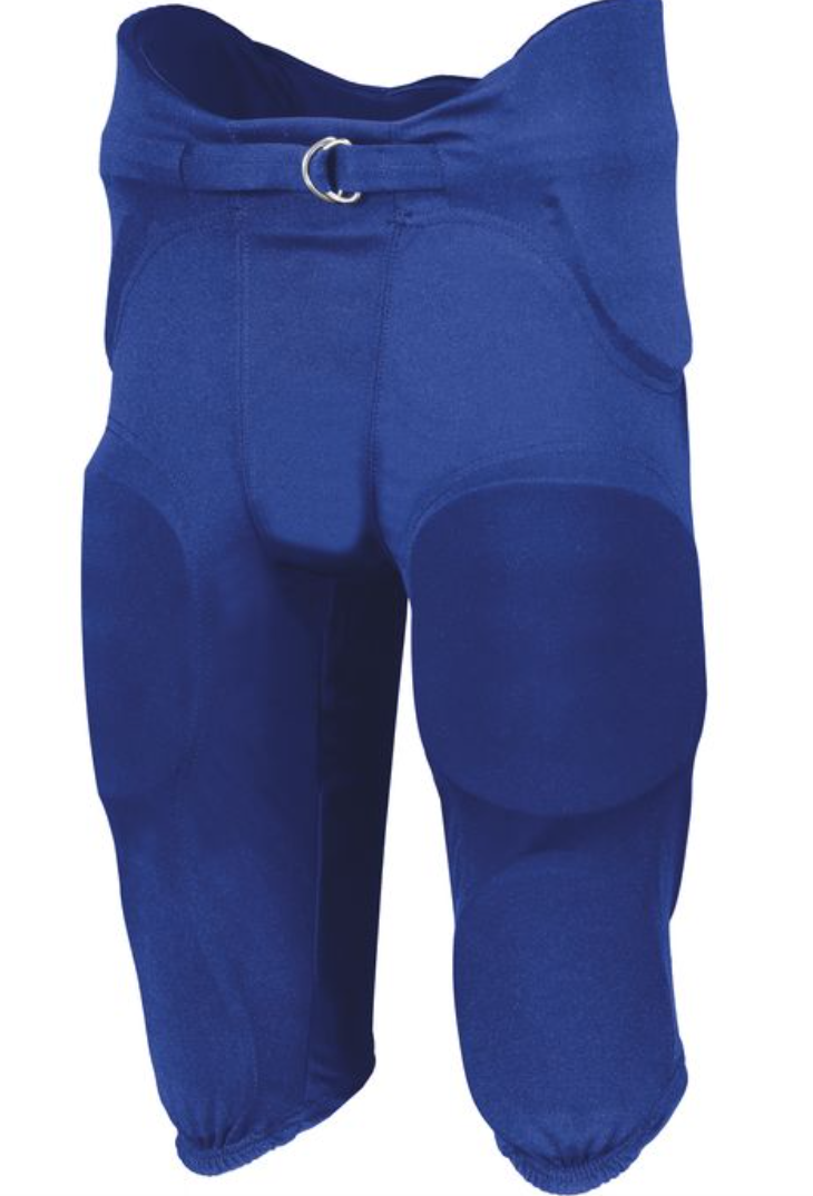 RUSSELL INTEGRATED 7-PIECE PAD FOOTBALL PANTS Adult/Youth